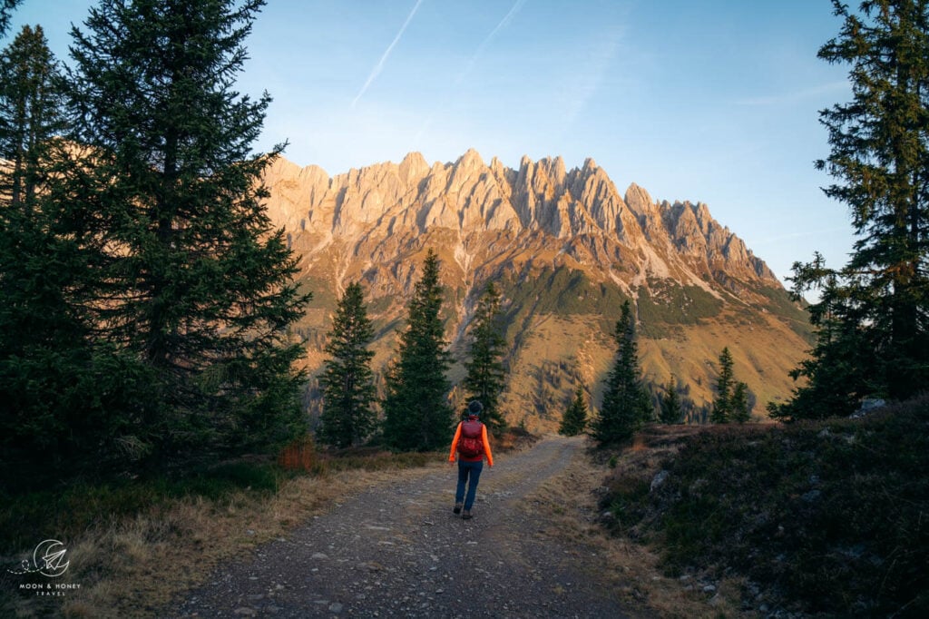 Hochkeil to Arthurhaus trail, Salzburg, Austria