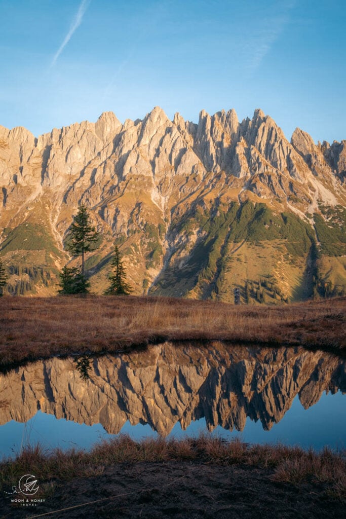 Spiegelsee am Hochkeil, Hochkönig, Salzburg, Österreich