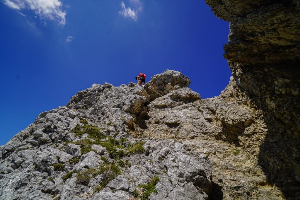 Hochplatte Secured Trail, Ammergau Alps, Bavaria