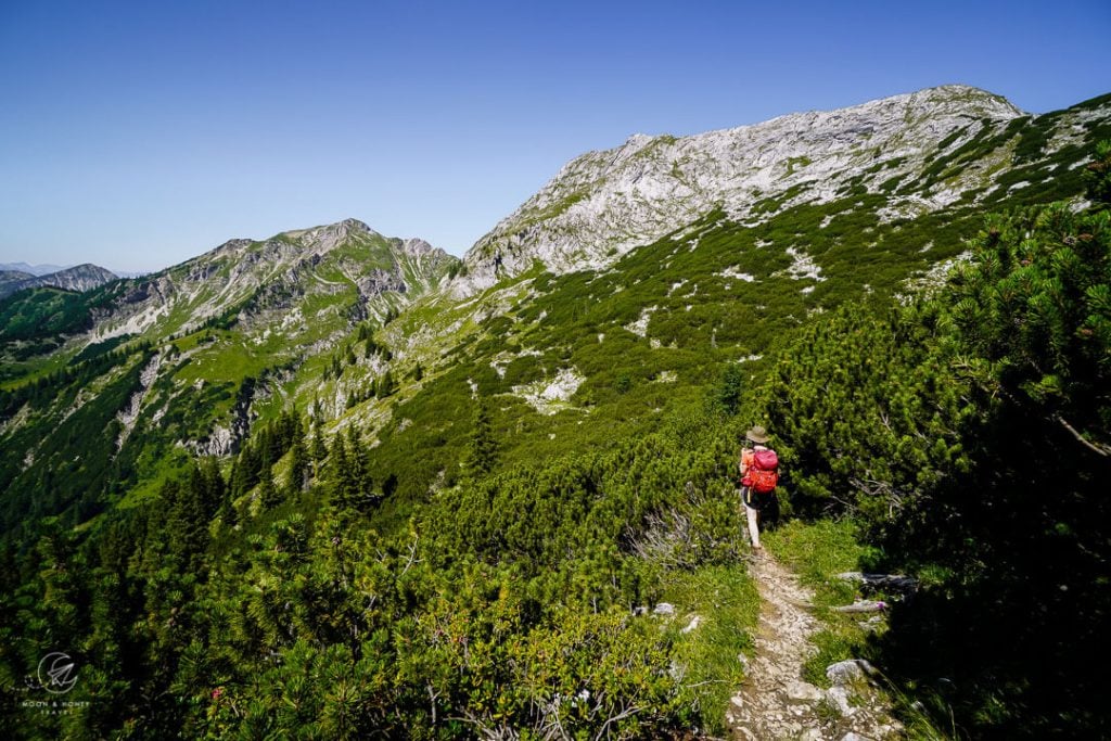 Weitalpjoch to Hochplatte Hike, Bavarian Alps, Germany