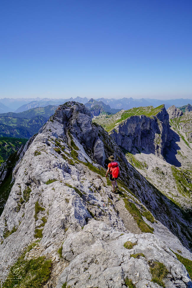 Hochplatte Peak Hike, Bavaria, Germany