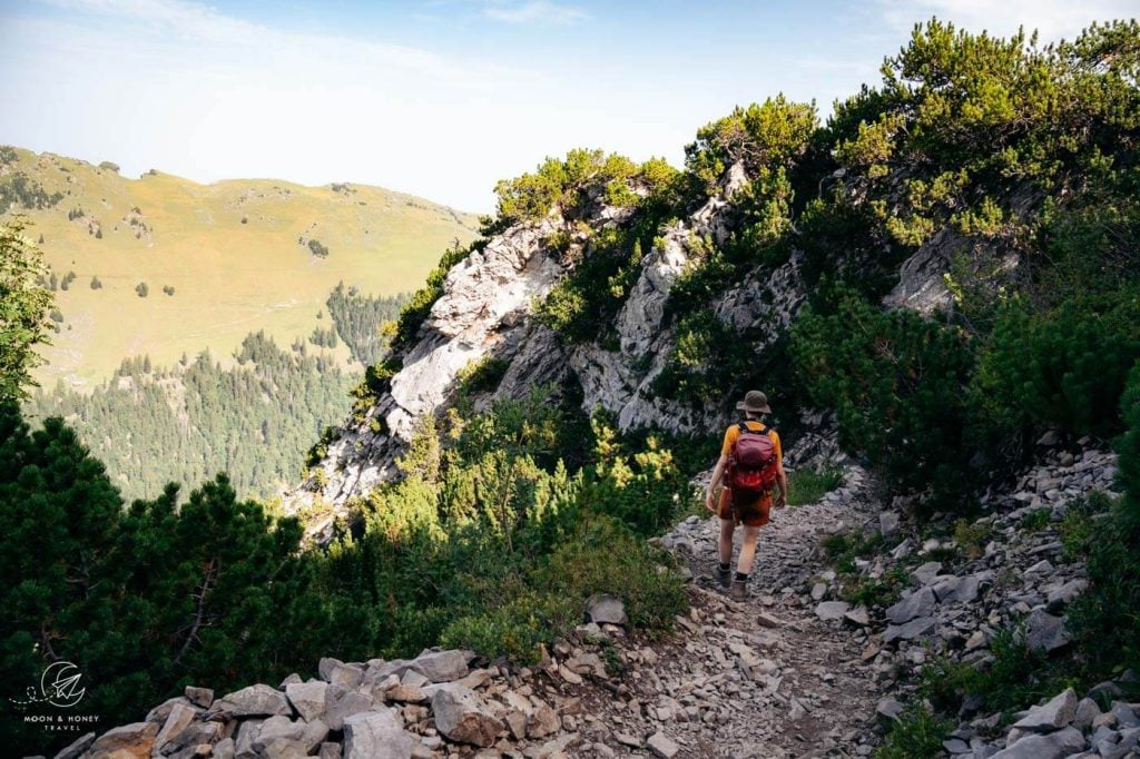 Berggasthaus Staubern to Saxer Lücke hiking trail, Alpstein, Switzerland