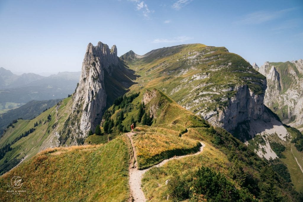 Hoher Kasten - Saxer Lücke - Fälensee Circuit Trail, Alpstein, Switzerland 