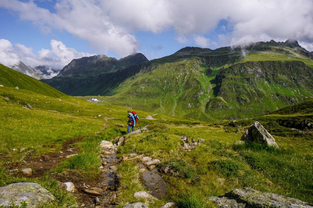 Hohes Rad Rundwanderung, Silvretta, Österreich