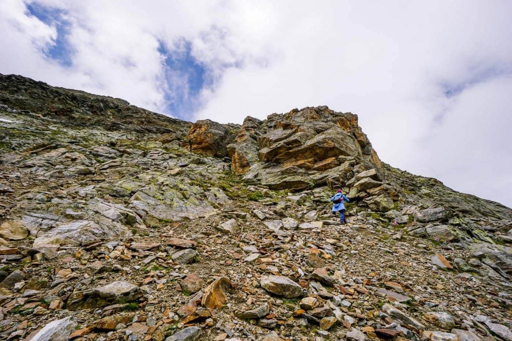 Hohes Rad Peak Hike, Silvretta Alps, Austria