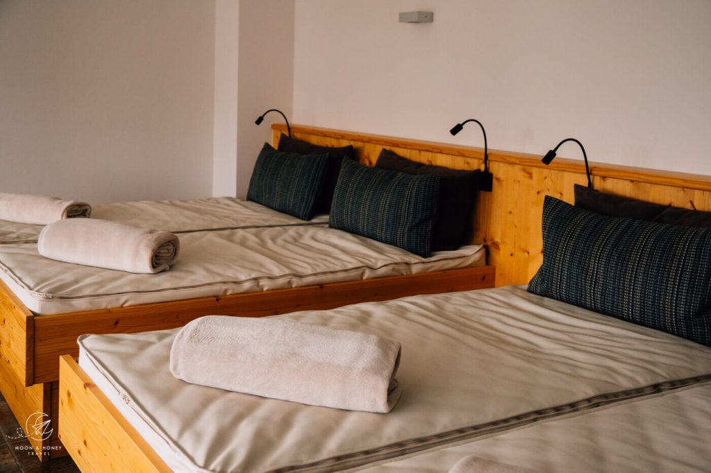 Waterbeds at Hotel Auszeit, Pertisau, Austria