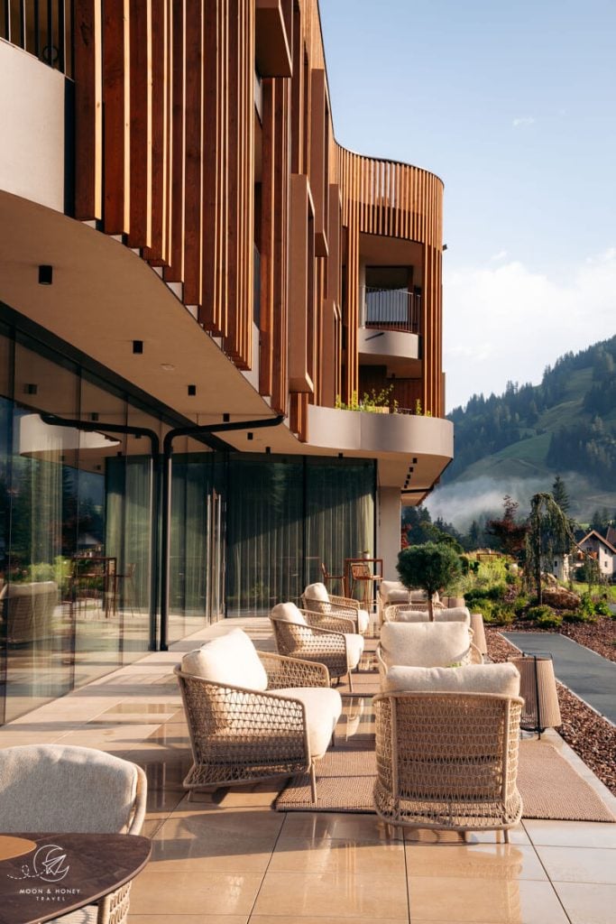 Badia Hill terrace, Alta Badia, Dolomites