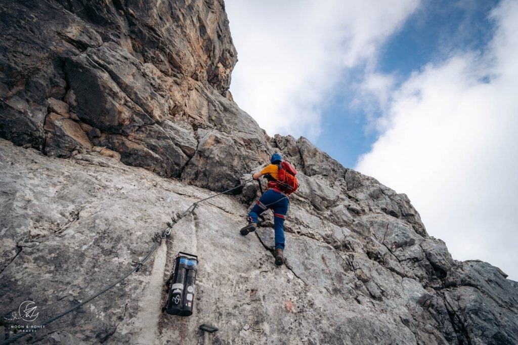 Felix-Kuen-Steig Via Ferrata, Hundskopf, Tyrol, Austria