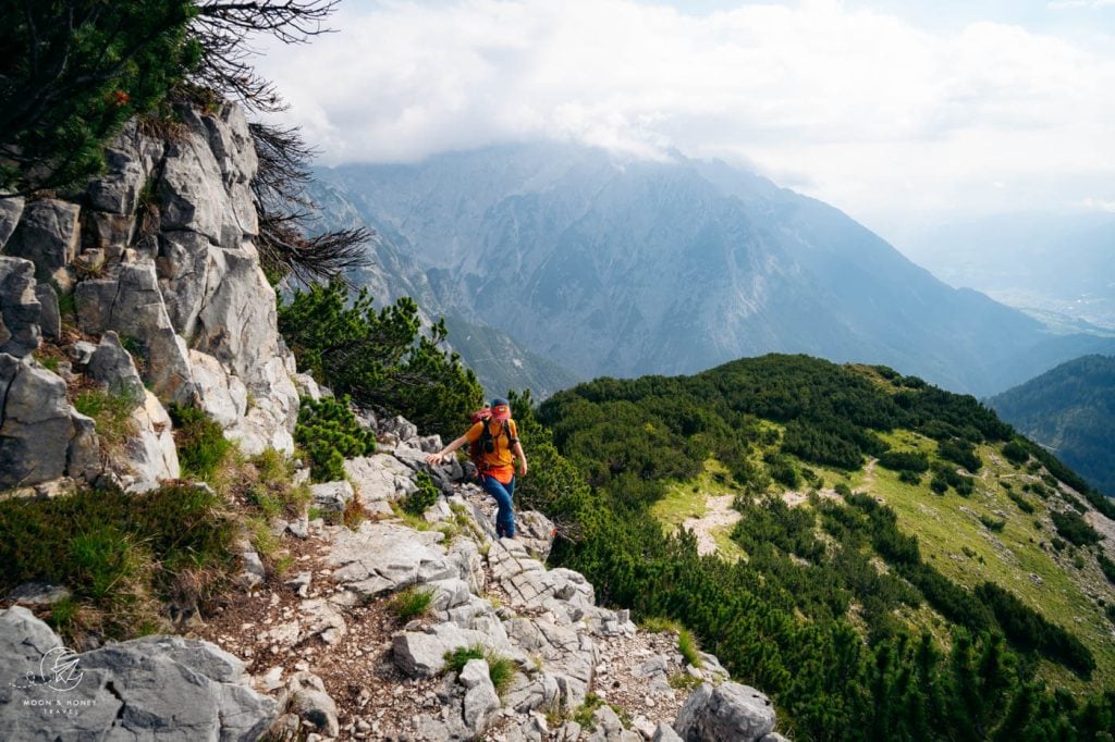 Hundskopf hiking trail, Karwendel mountains, Austria