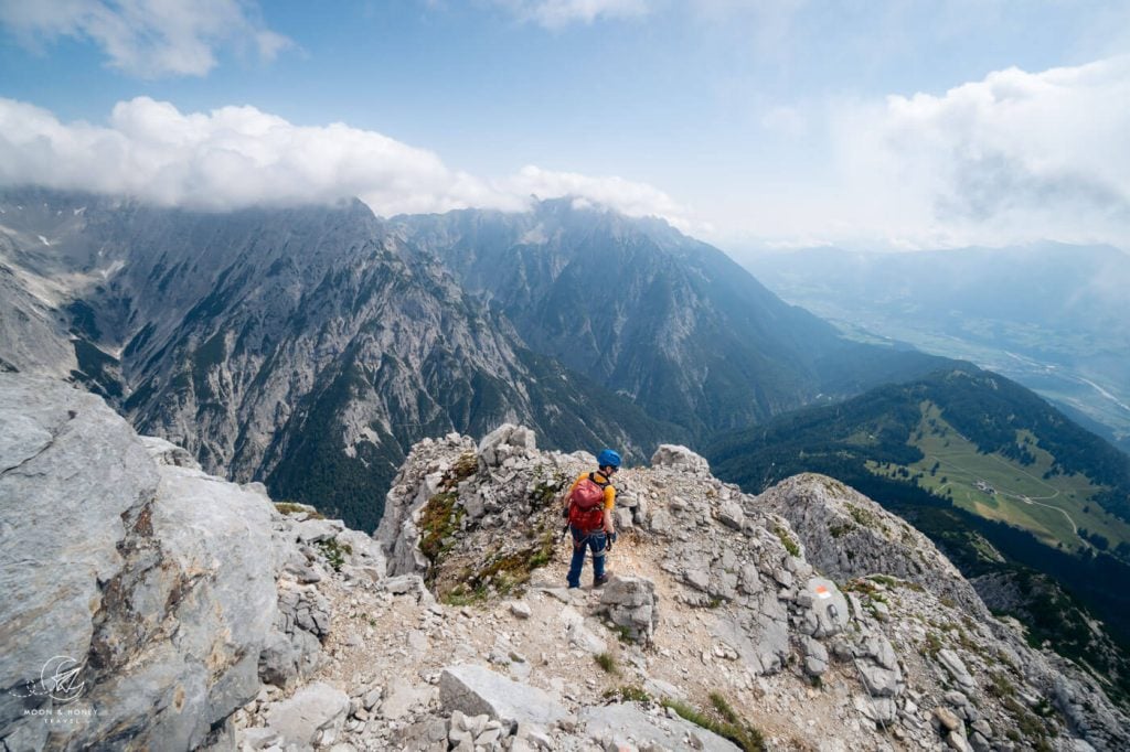 Hundskopf Eastern Ridge trail, Tyrol, Austria