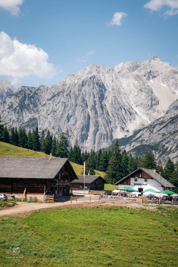 Walderalm, Karwendel, Austria Alpine pasture food