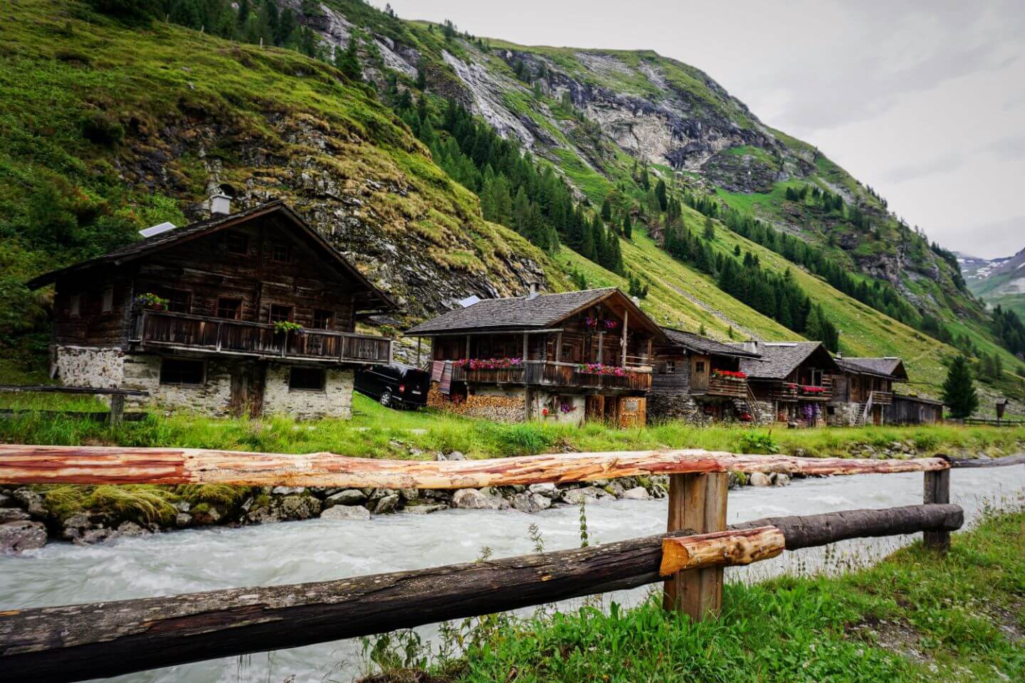 Innergschlöss, Hohe Tauern National Park, East Tyrol, Austria