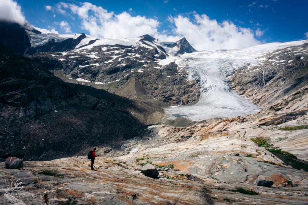 Venediger High Trail trek in East Tyrol, Hohe Tauern National Park, Austria