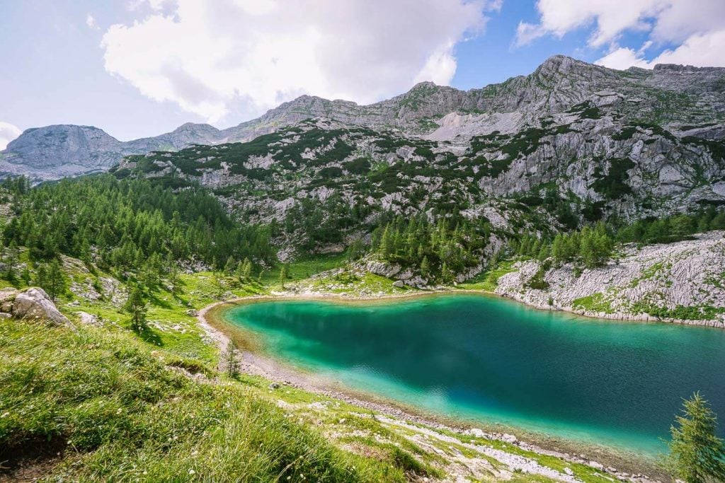 Veliko jezero, Seven Lakes Valley, Julian Alps, Slovenia