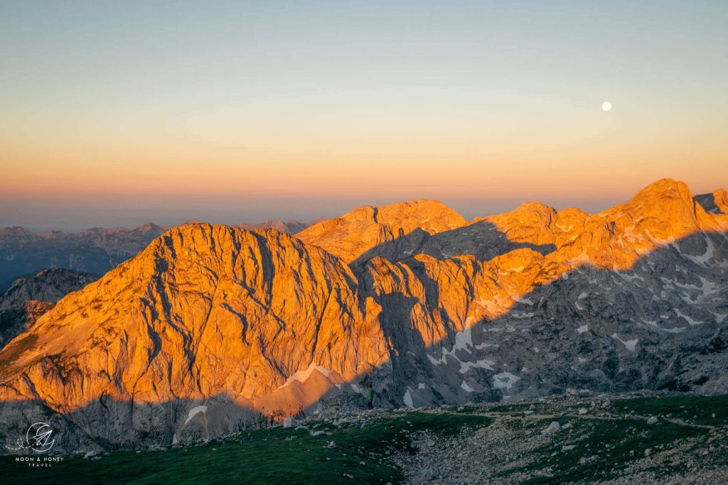 Julian Alps sunrise, Slovenia