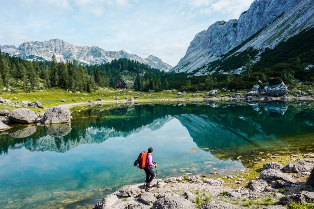 Dvojno jezero, Seven Lakes Valley, Triglav National Park