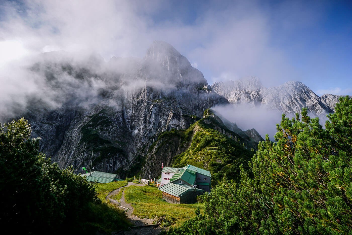 Stripsenjochhaus, Wilder Kaiser, Austria