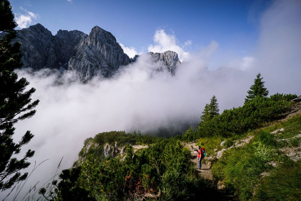 Emperor's Crown Trek (Kaiserkrone Trail) in Wilder Kaiser, Tirol, Austria