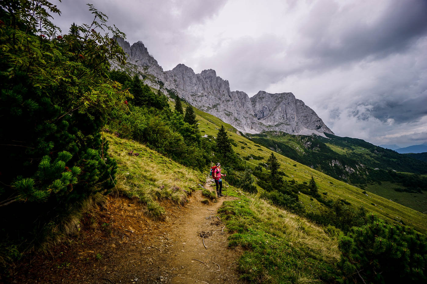 Kaiserkrone Trail, Wilder Kaiser, Austria