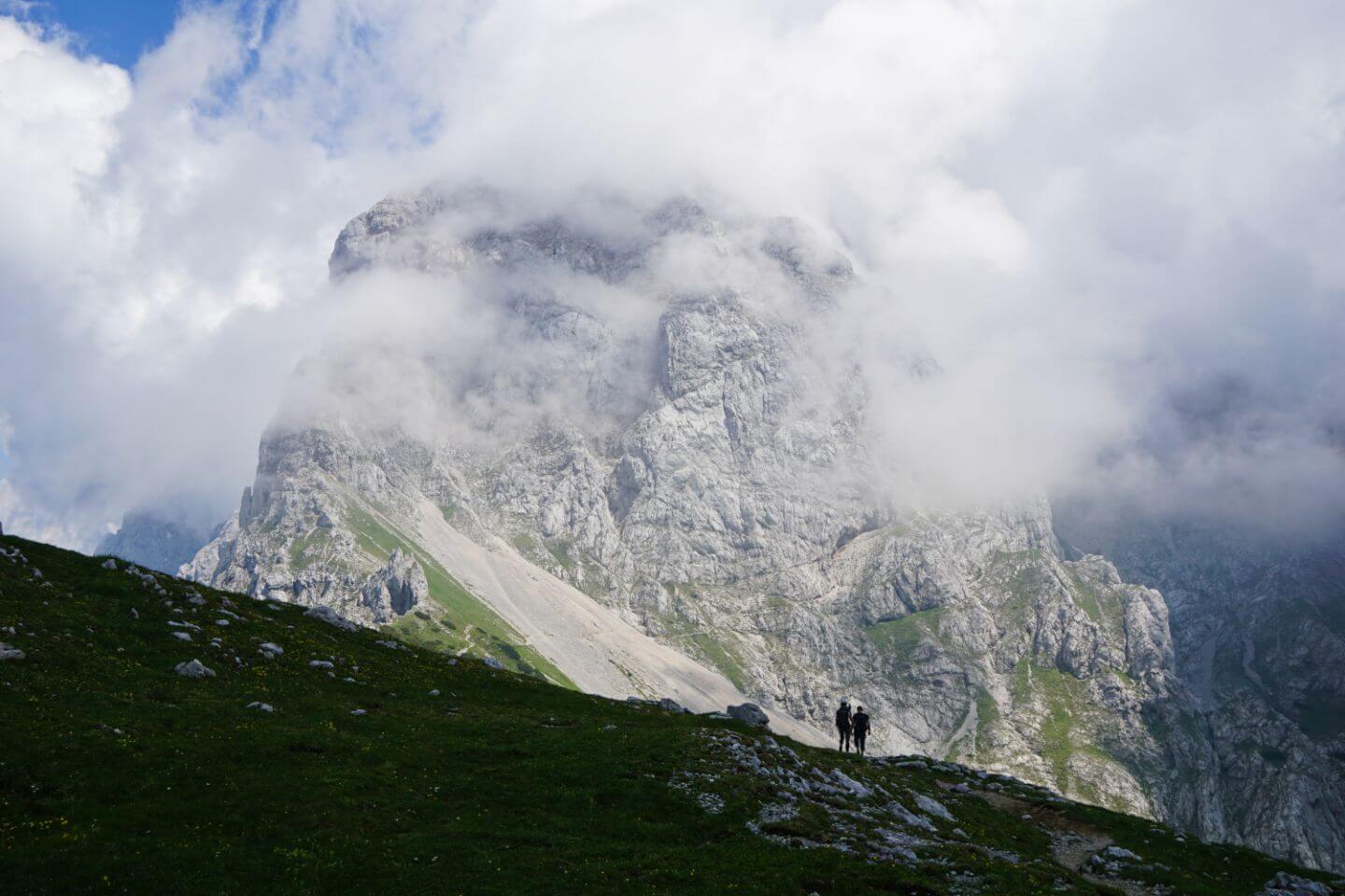 Kamnik Saddle, View of Planjava