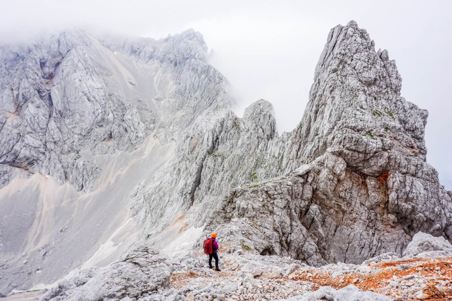 Hiking the Spremova pot, Kamnik-Savinja Alps