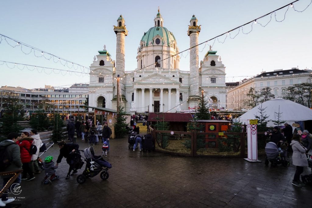 Karlsplatz Christmas Market, Vienna, Austria