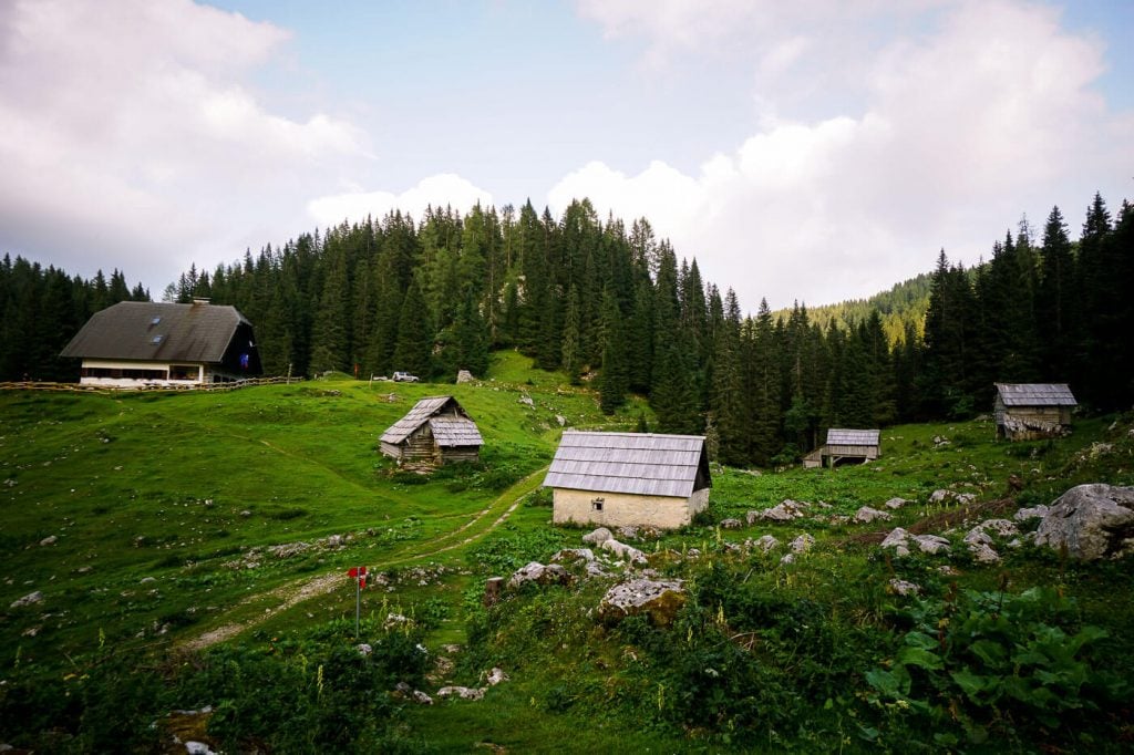 Koča na Planini pri Jezeru, Julian Alps, Slovenia