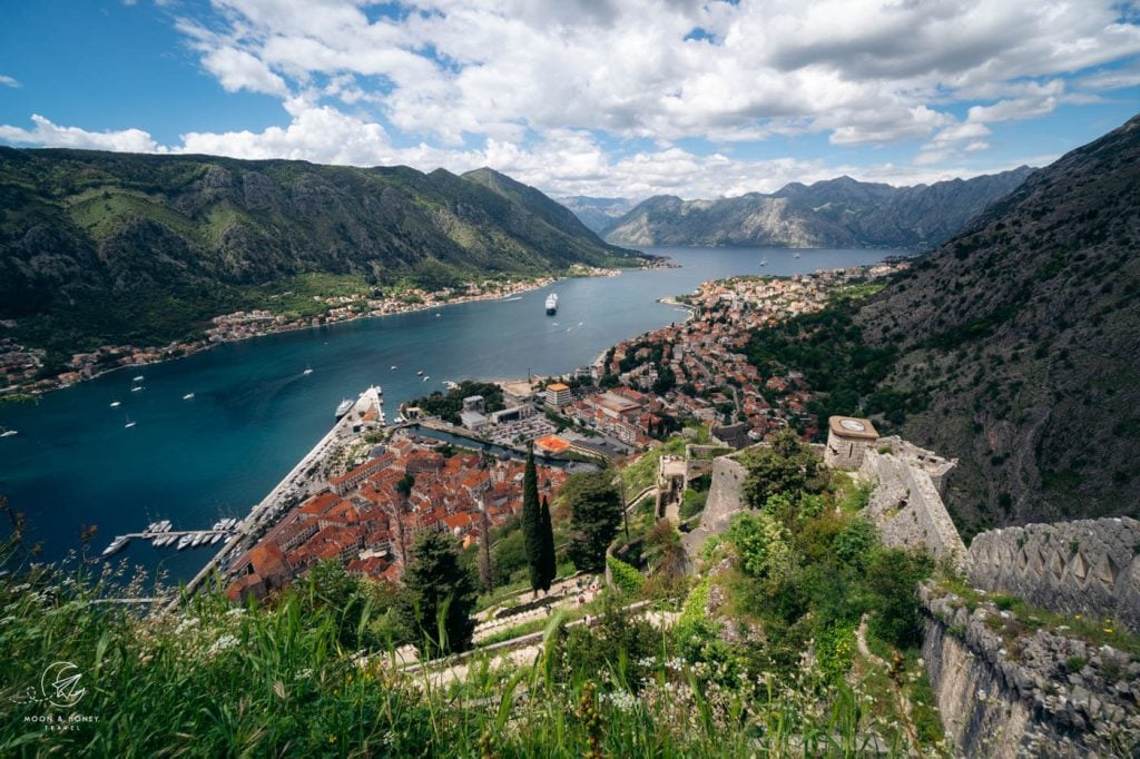 Kotor City Walls to St. John's Fortress walk, Montenegro