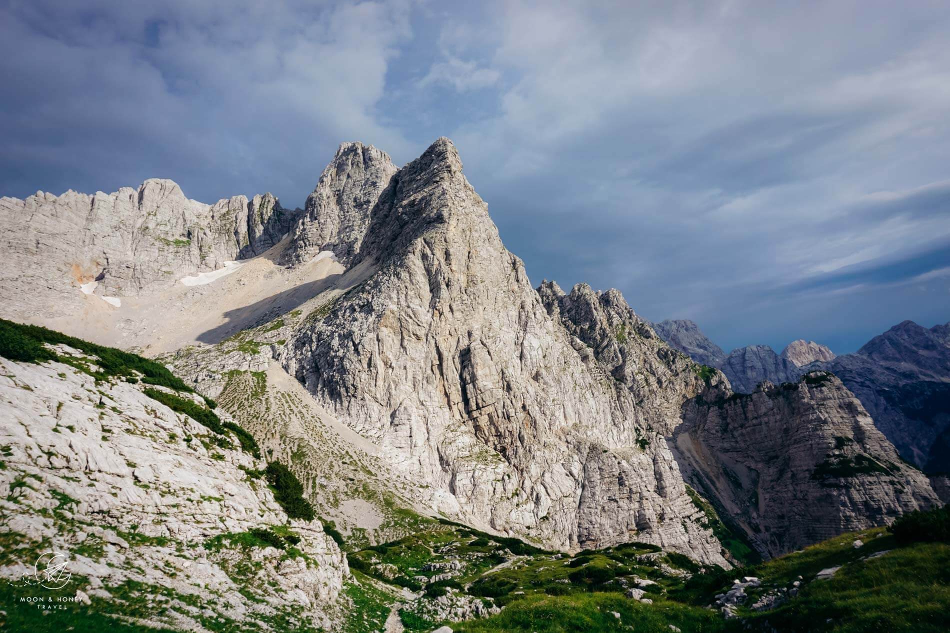 Pogačnikov dom na Kriških podih, Julian Alps, Slovenia