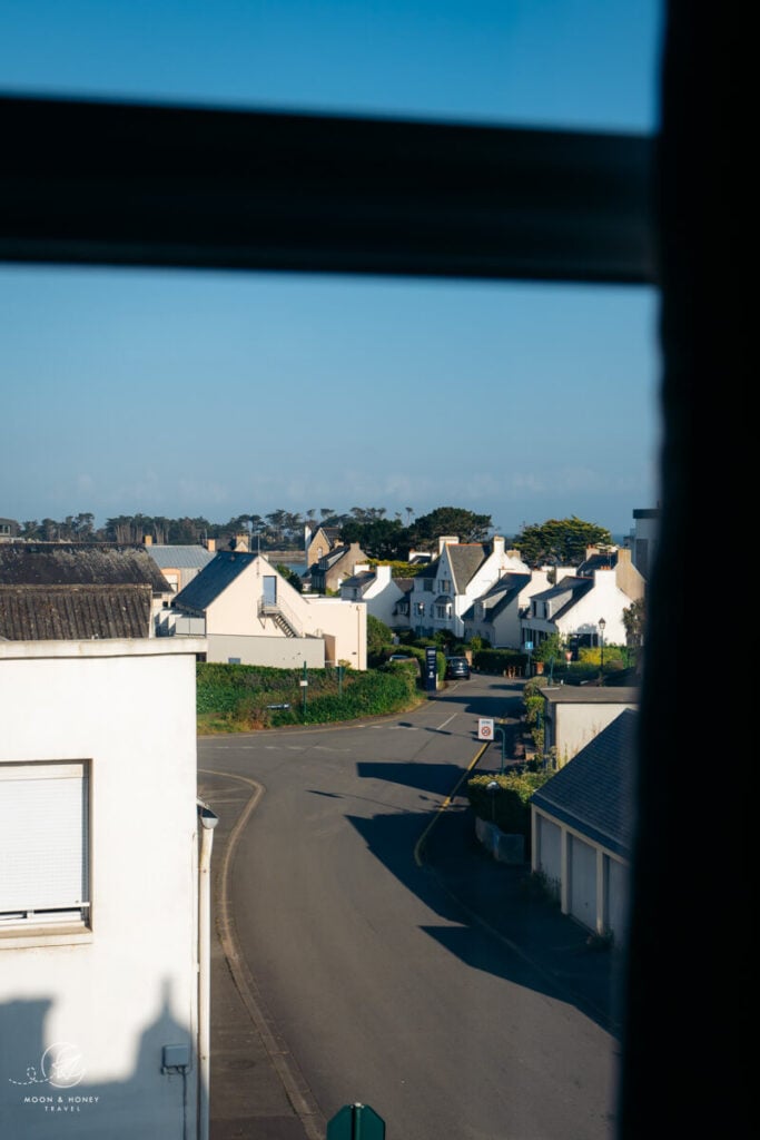 La Brise Roscoff window Brittany France