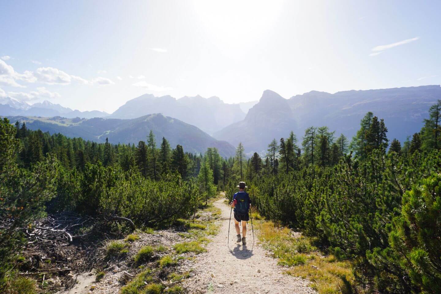 Hike to La Villa on Trail 12, Alta Badia, Dolomites