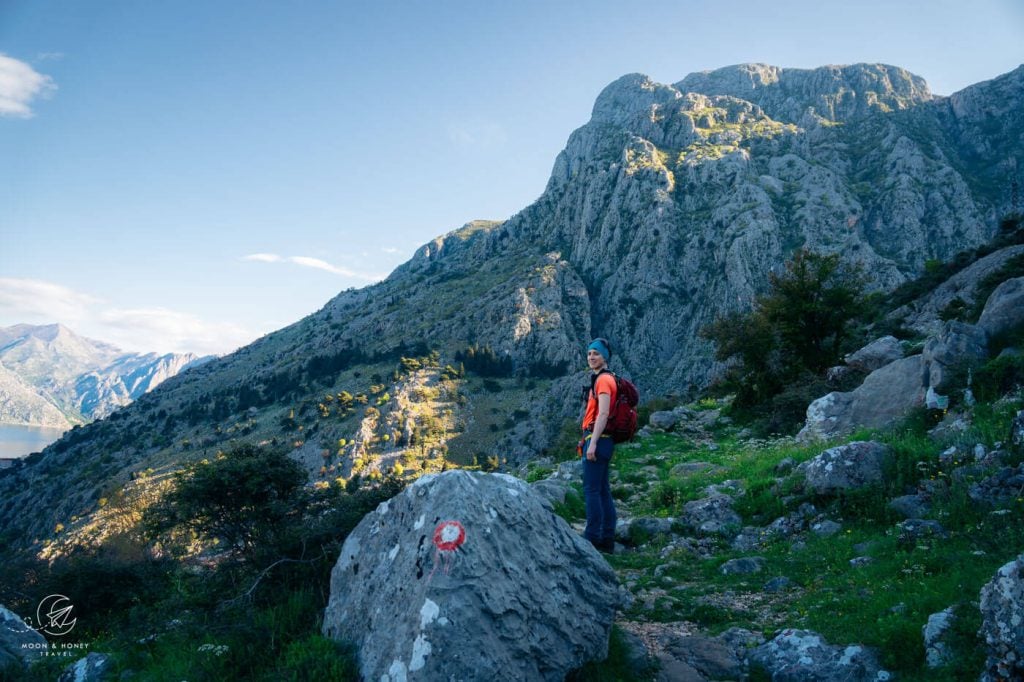 Ladder of Kotor Trail, Lovcen Mountains, Pestingrad, Montenegro