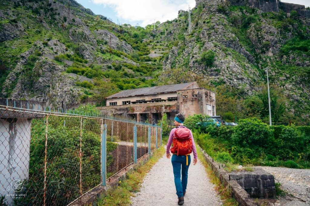 Ladder of Kotor trailhead, Montenegro