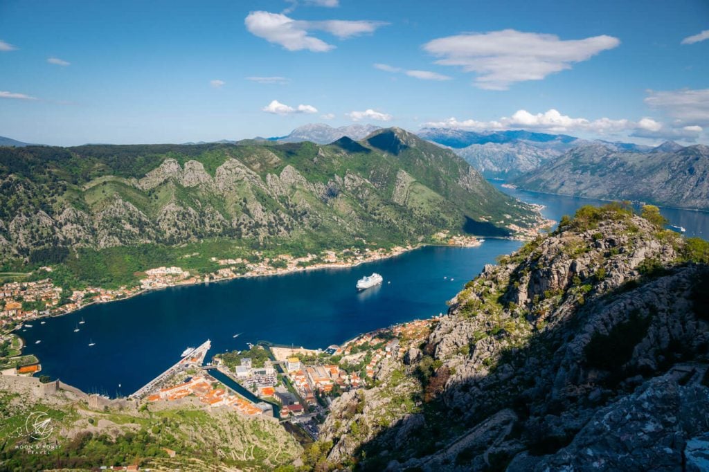 Top of the Kotor Ladder Viewpoint, Montenegro