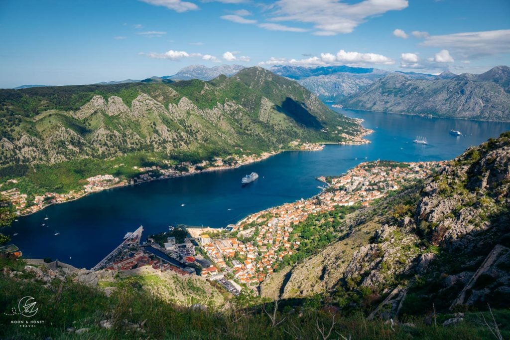 Ladder of Kotor Views of Boka Bay, Montenegro