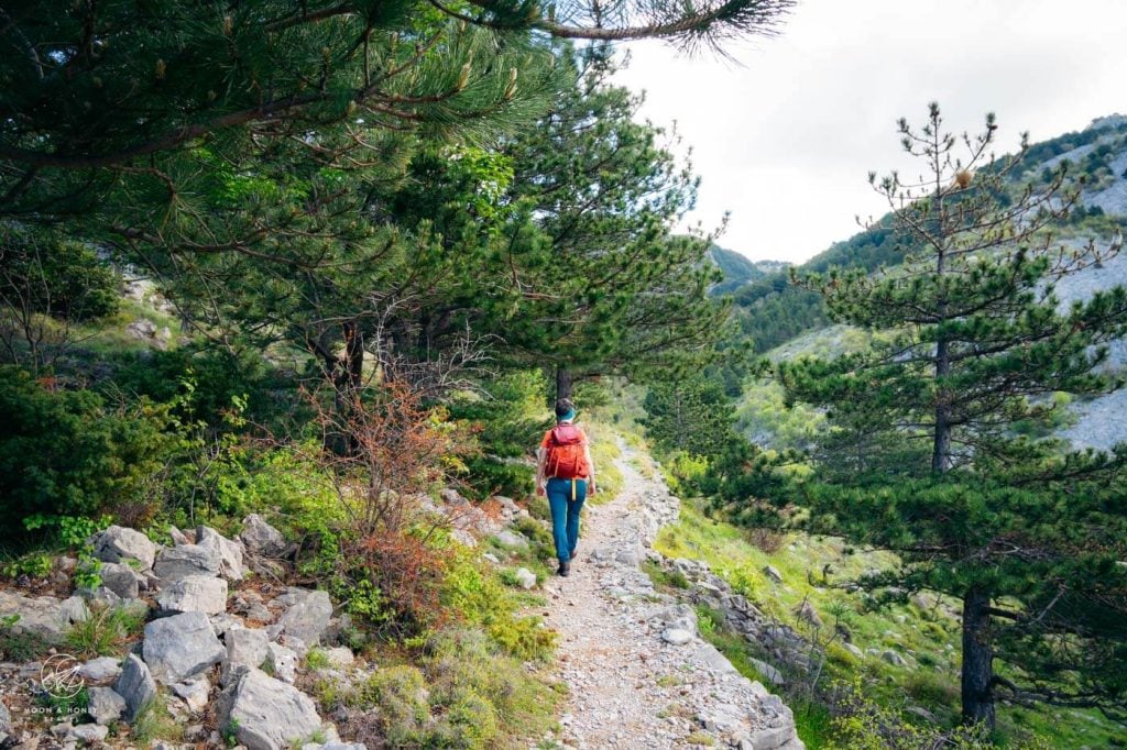 Kotor Ladder to Krstac hiking trail, Montenegro