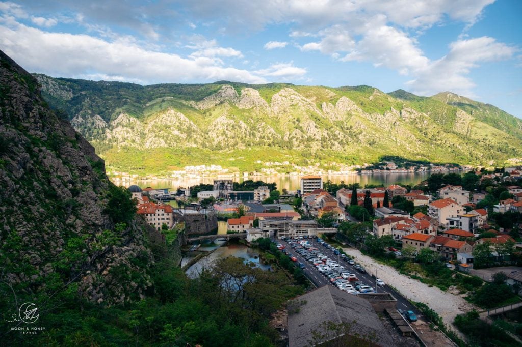 Vrmac from the Ladder of Kotor trail, Montenegro