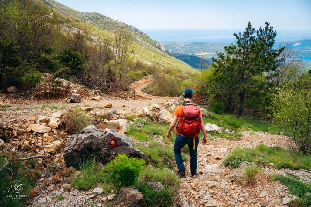 Žanjev Do to Kotor, Ladder of Kotor Trail, Montenegro