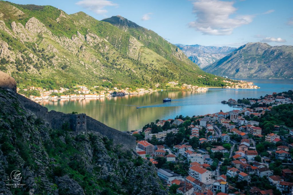 Ladder of Kotor, Kotor Bay, Montenegro