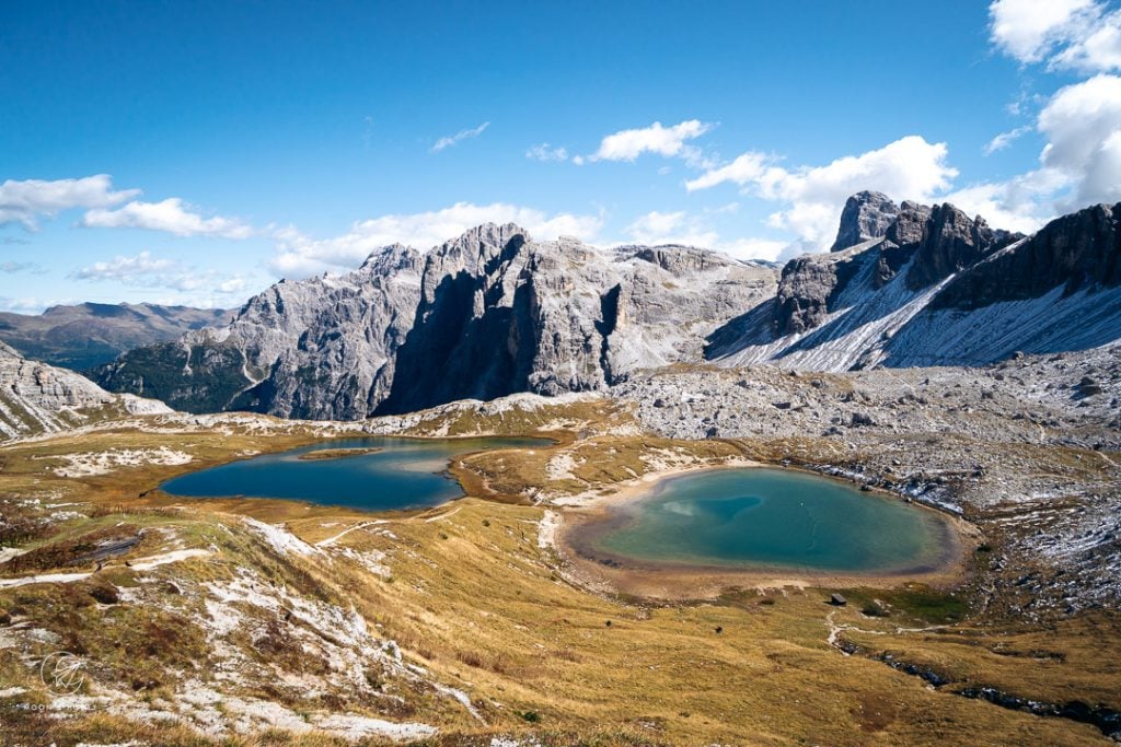 Laghi dei Piani/Bödenseen lakes, Tre Cime Nature Park, Dolomites