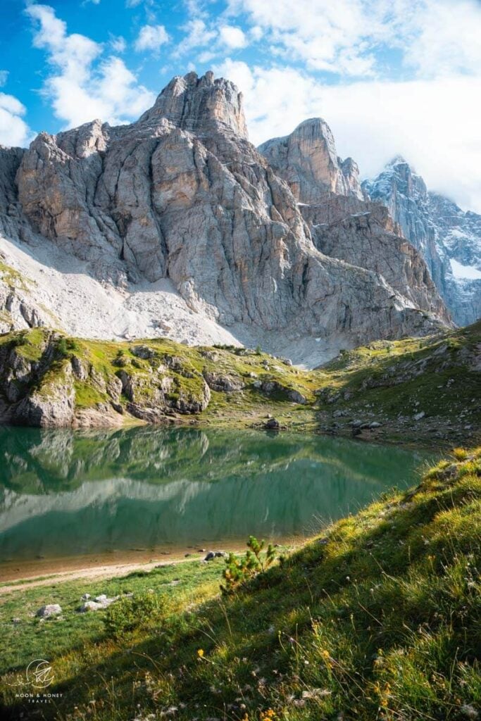 Lago Coldai, Alta Via 1 Hiking Trail, Dolomites