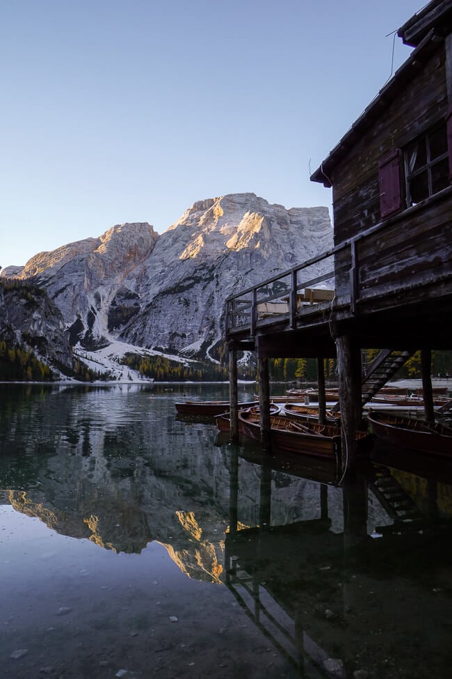 Lago di Braies, Dolomites, Italy