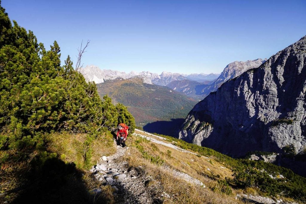 Trail 216, Sorapiss Group, Dolomites 