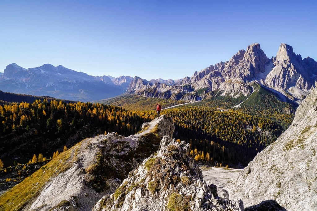 Cristallo Viewpoint, Trail 216, Lake Sorapis Hike