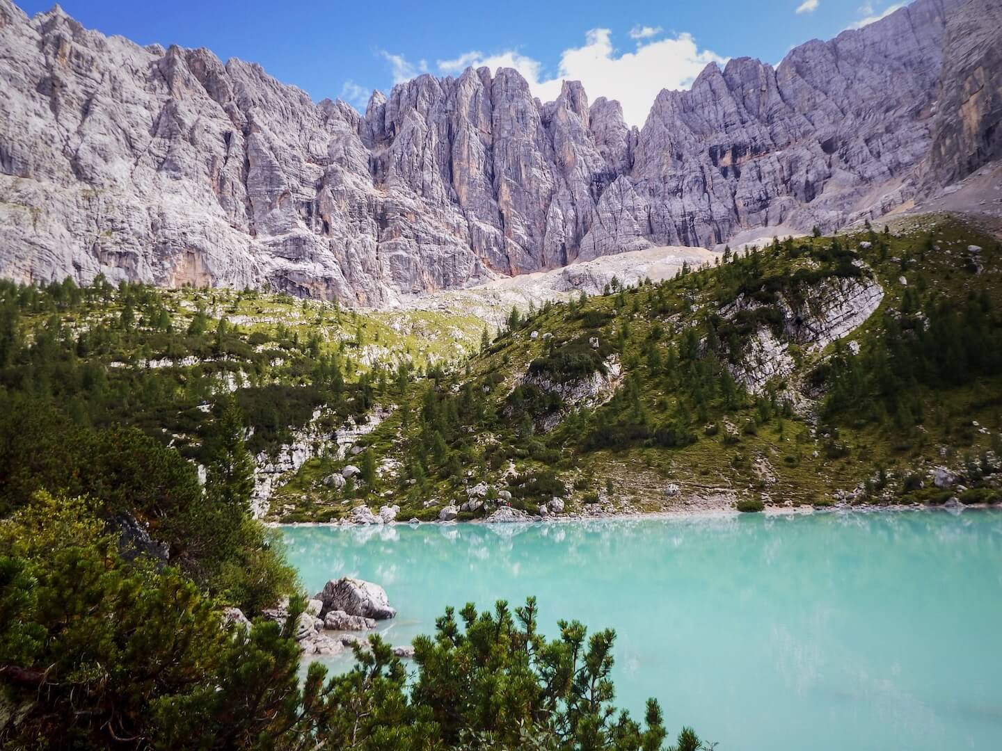 Lago di Sorapiss - Dolomites Road Trip Itinerary - 7 Days