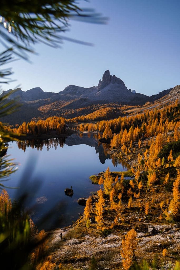 Lago Federa, Croda da Lago Hike, Dolomites