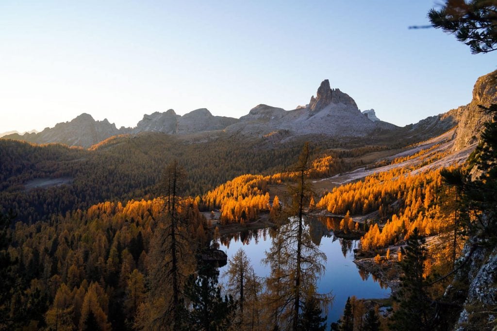 Croda da Lago Circuit Trail, Dolomites