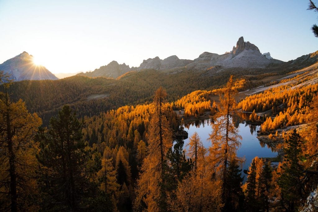 Lago Federa, Cortina d'Ampezzo, Dolomites