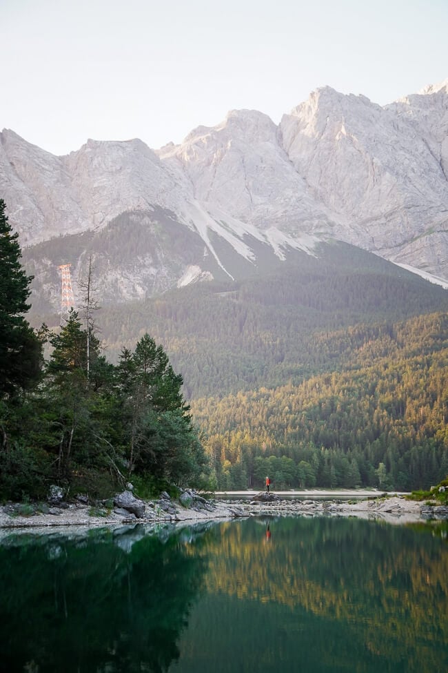 Lake Eibsee, Garmisch-Partenkirchen, Germany