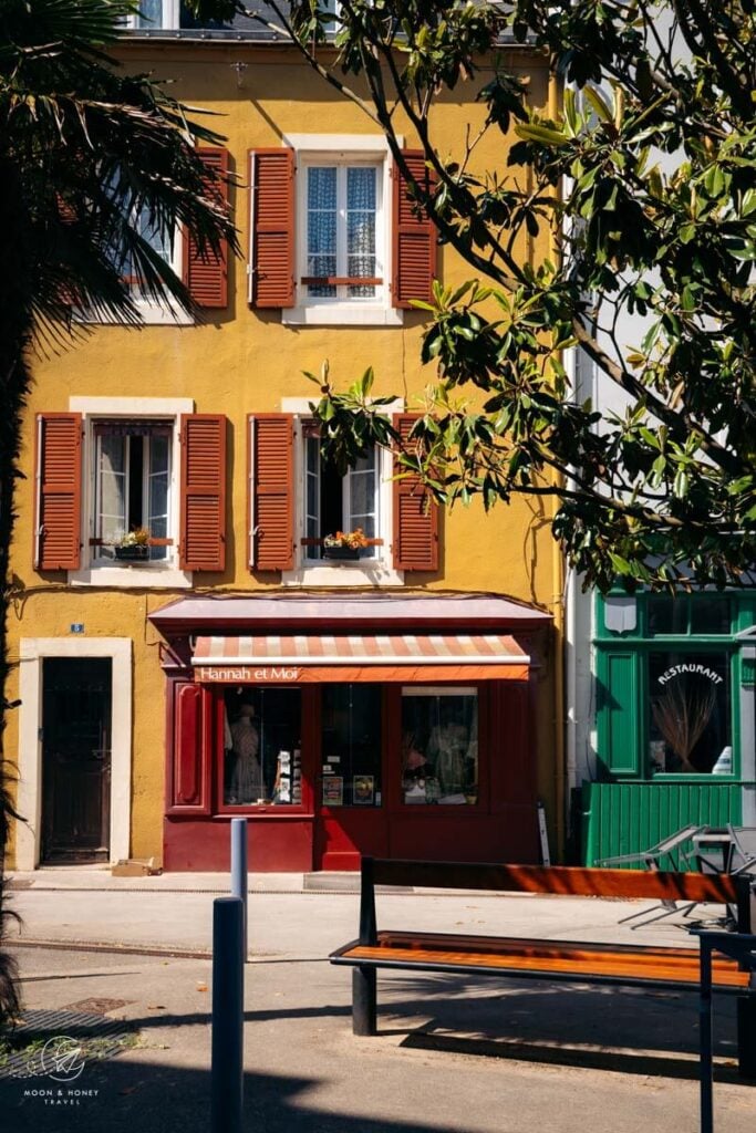 Le Palais storefront, Belle Ile, Brittany, France